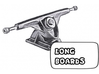 Longboard Achsen bis zu 219mm