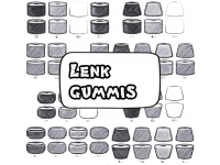 Lenkgummis (cushions/ bushings)