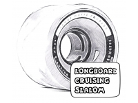 Longboard/Cruising/Slalom (weiche Rollen bis 89A)