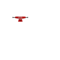 Thunder truck Red Metallix Hollow Lights 5.0 Low