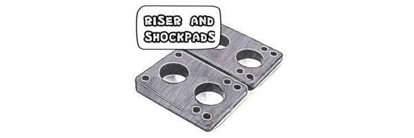 Riser- and shockpads