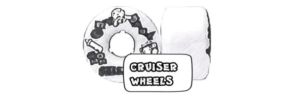 Cruiser wheels (small soft / light hard)