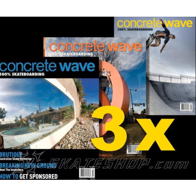 CONCRETE WAVE pay 2 get 3!