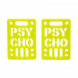 Psycho Hard Risers 1/2" (Set of 2) - Yellow