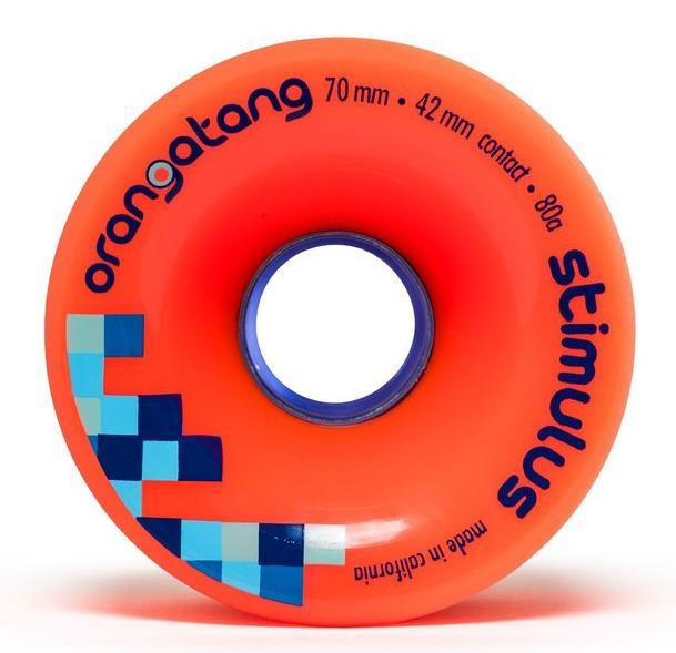 Orangatang Wheels Stimulus 70mm 80a orange