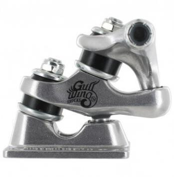Gullwing Sidewinder II Trucks 9" Silver (Set)