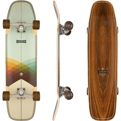 Arbor Complete Cruiser Foundation Shakedown 34" x 9" WB15.75 multicolor