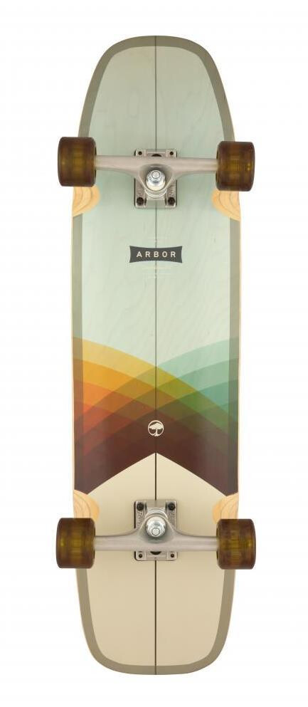 Arbor Complete Skateboard Foundation Shakedown 34" x 9" WB15.75 multicolor