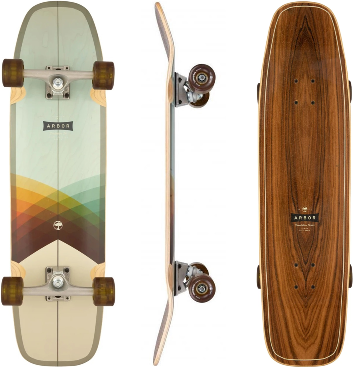 Arbor Complete Cruiser Foundation Shakedown 34" x 9" WB15.75 multicolor