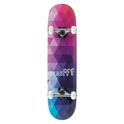 Enuff Skateboard complete Geometric purple 8"x 32"
