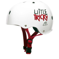 Triple Eight Little Tricky V2 Kids Helmet white