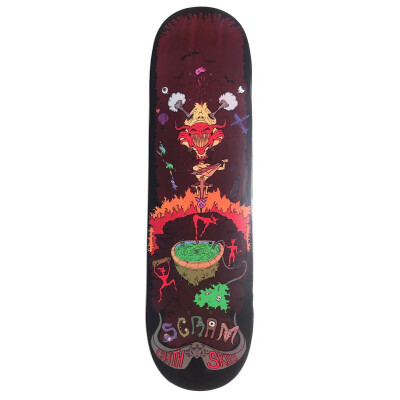 Scram Skates Deck Lindloff Earth Skii Pop 8.5" x 31,75" WB14.25"