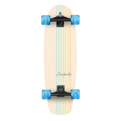 Landyachtz Complete Surfskate Butter White Oak Lines 31,2" x 9" x WB19.5"