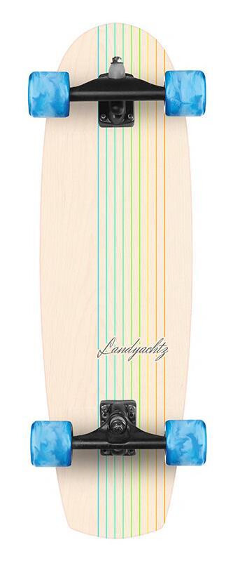 Landyachtz Complete Surfskate Butter White Oak Lines 31,2" x 9" x WB19.5"