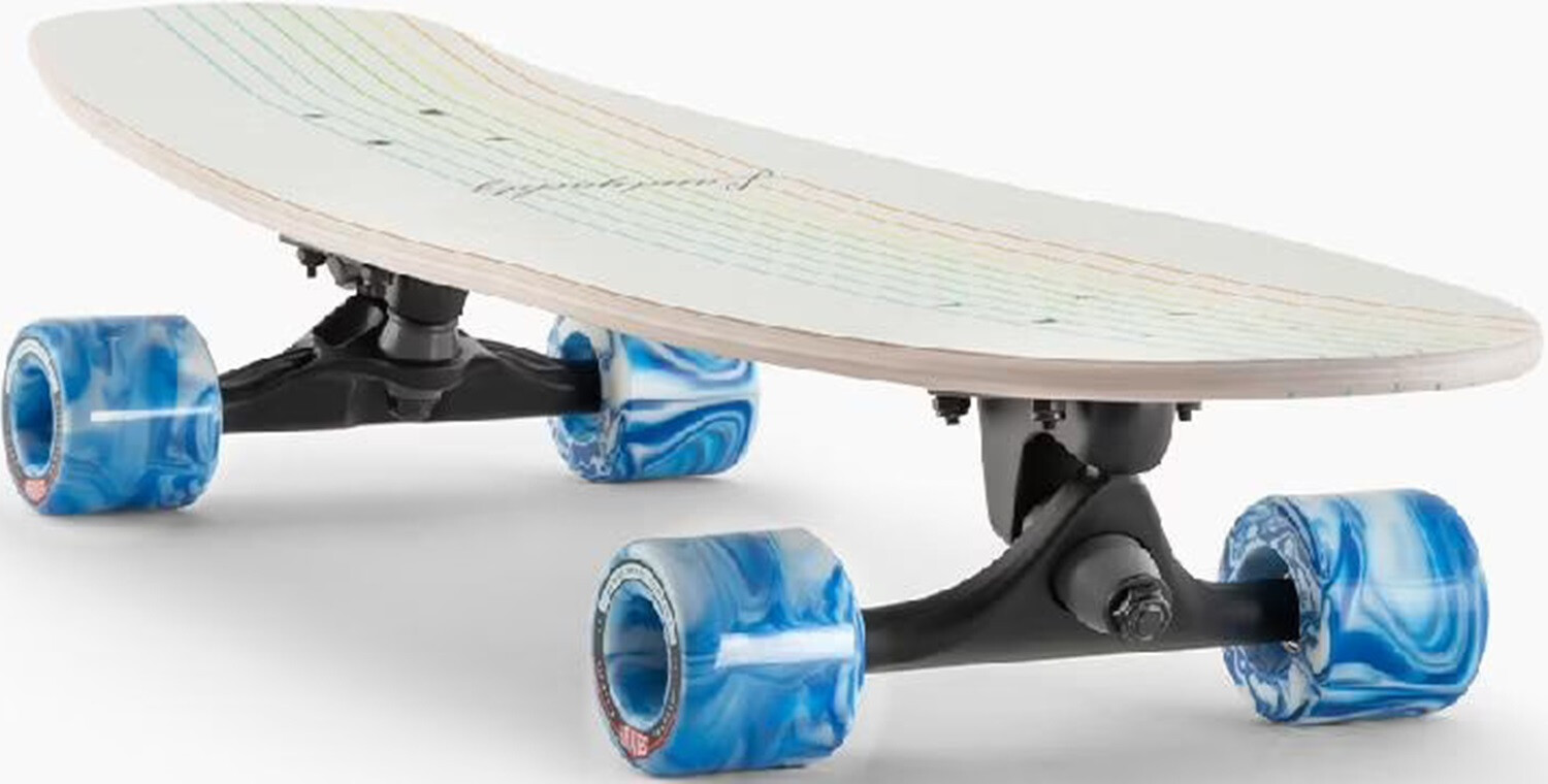 Landyachtz Complete Surfskate Butter White Oak Lines 31,2" x 9" x WB19.5"