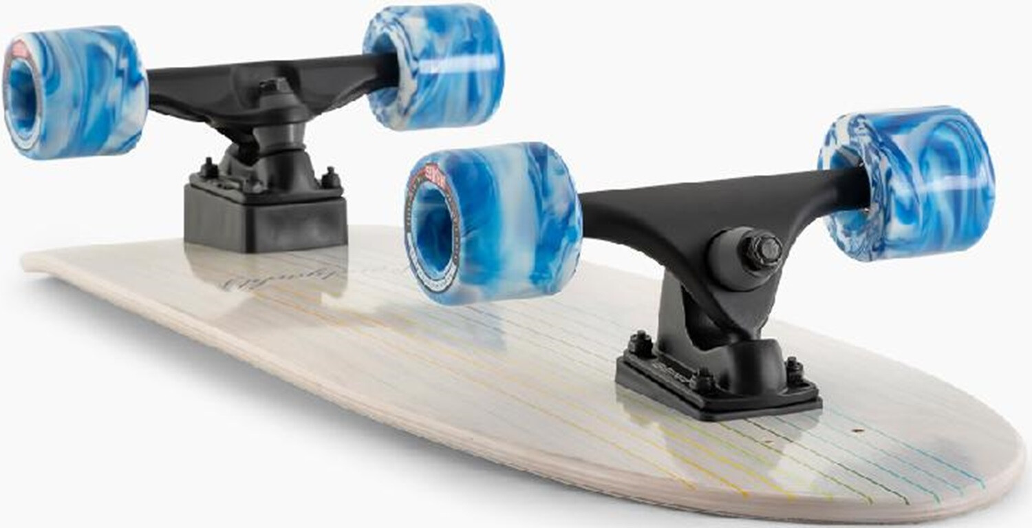 Landyachtz Complete Surfskate Butter White Oak Lines 31,2" x 9" x WB19.5"
