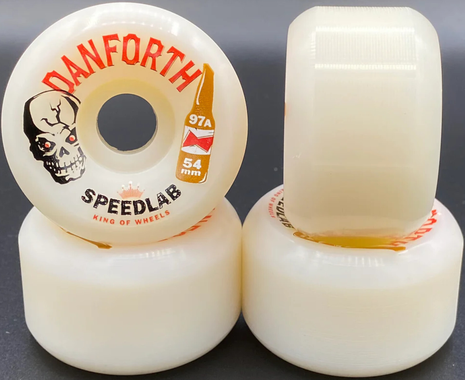 SPEEDLAB Wheels Bill Danforth Pro model Mini 54mm 97A CP21mm white