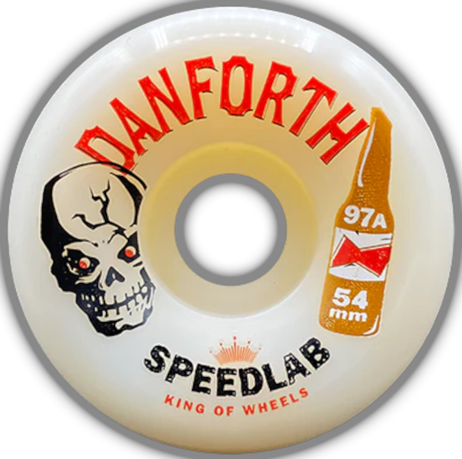 SPEEDLAB Wheels Bill Danforth Pro model Mini 54mm 97A CP21mm white