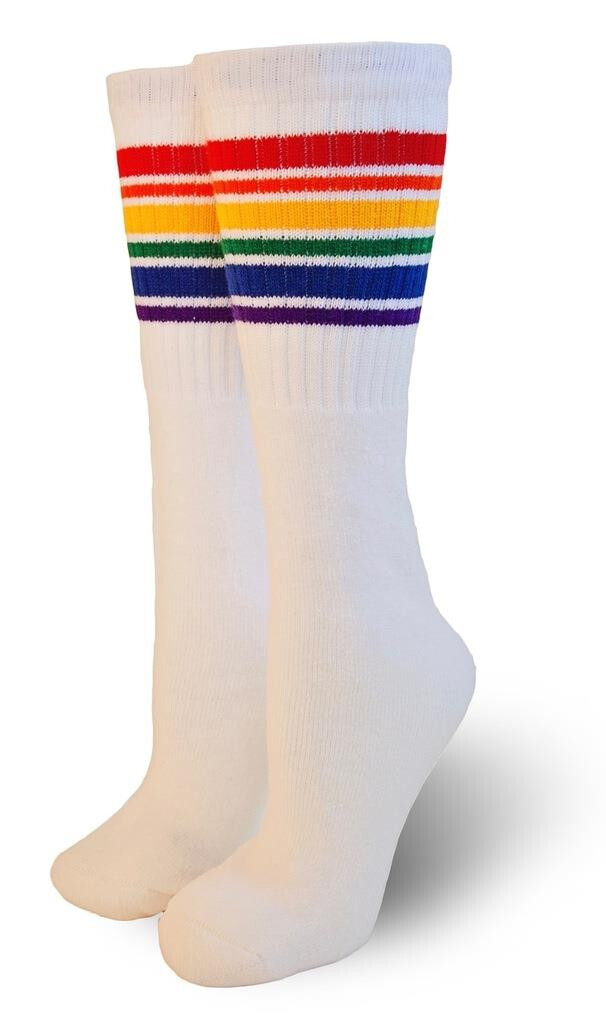 PRIDESOCKS 25" FEARLESS - OVER THE KNEE TUBE SOCKS