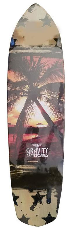 Gravity Last Resort Longboard Deck 36"x9.5"
