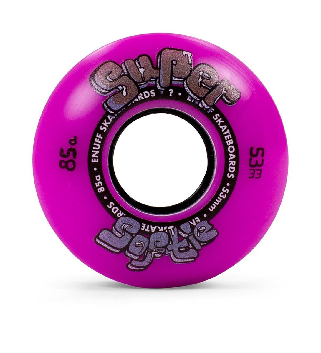 Enuff Super Softie Minilogo Wheels - 53mm 85a purple