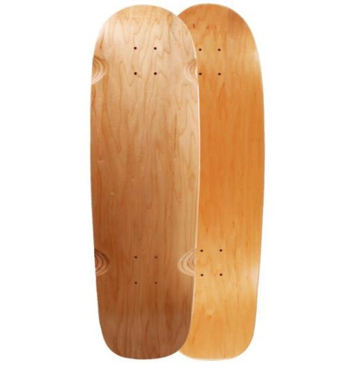 SkaReCo Deck Shape304 Old School Snub Nose 30" x 9" WB15" natural