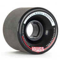 Chubby Hawgs Wheels 60mm 78A - Color : Black