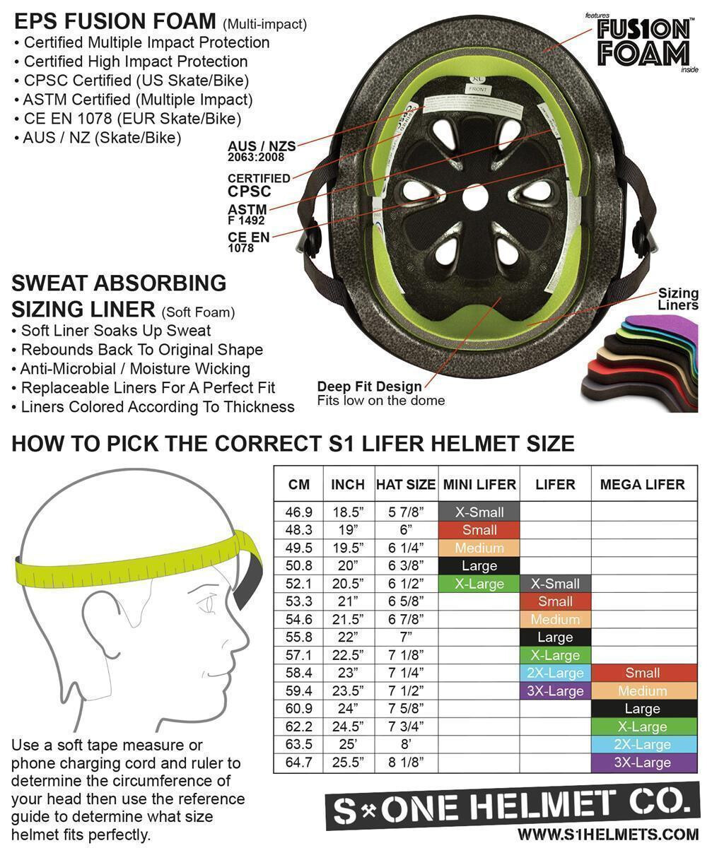 S-ONE Helmet V2 Lifer CPSC Certifided Glitter White Metal Flake