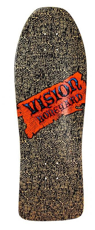 Vision Deck Boneyard - Old School 30.5"x10" natural
