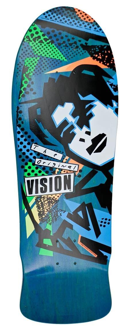 Vision Deck MG Modern Concave Old School 30.25" x 10" WB15,5" Blue