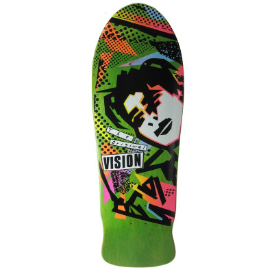 Vision MG Modern Concave - Old School Deck Green 30.25"x 10"