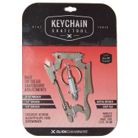 Sk8ology Click Carabiners Skate Tool Silver