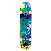 Enuff Skateboard complete Splat Green/ Blue 31.5" x 7,75"