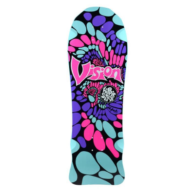 Vision Deck Hippie Stick Old School 30" x 10" WB16.25 Turquoise
