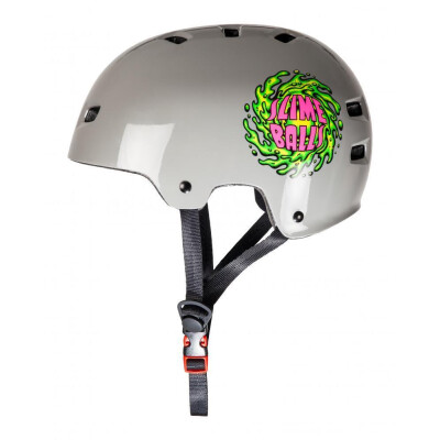 Bullet x Slime Balls Helmet Slime Balls Logo Grey