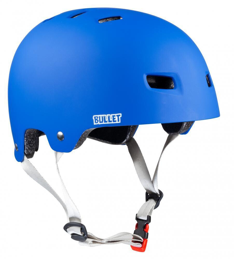 Bullet x Santa Cruz Helmet Classic Dot Matt Blue