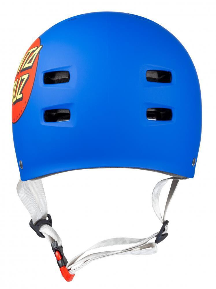 Bullet x Santa Cruz Helmet Classic Dot Matt Blue