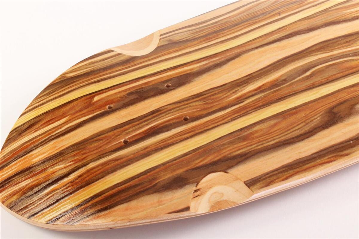 SkaReCo Deck Shape308 Mini Cruiser 30" x 8.5" WB14" smoked wood