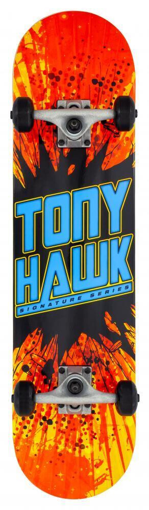 Tony Hawk SS180 Skateboard Complete Shatter Logo 31" x 7.75" multi