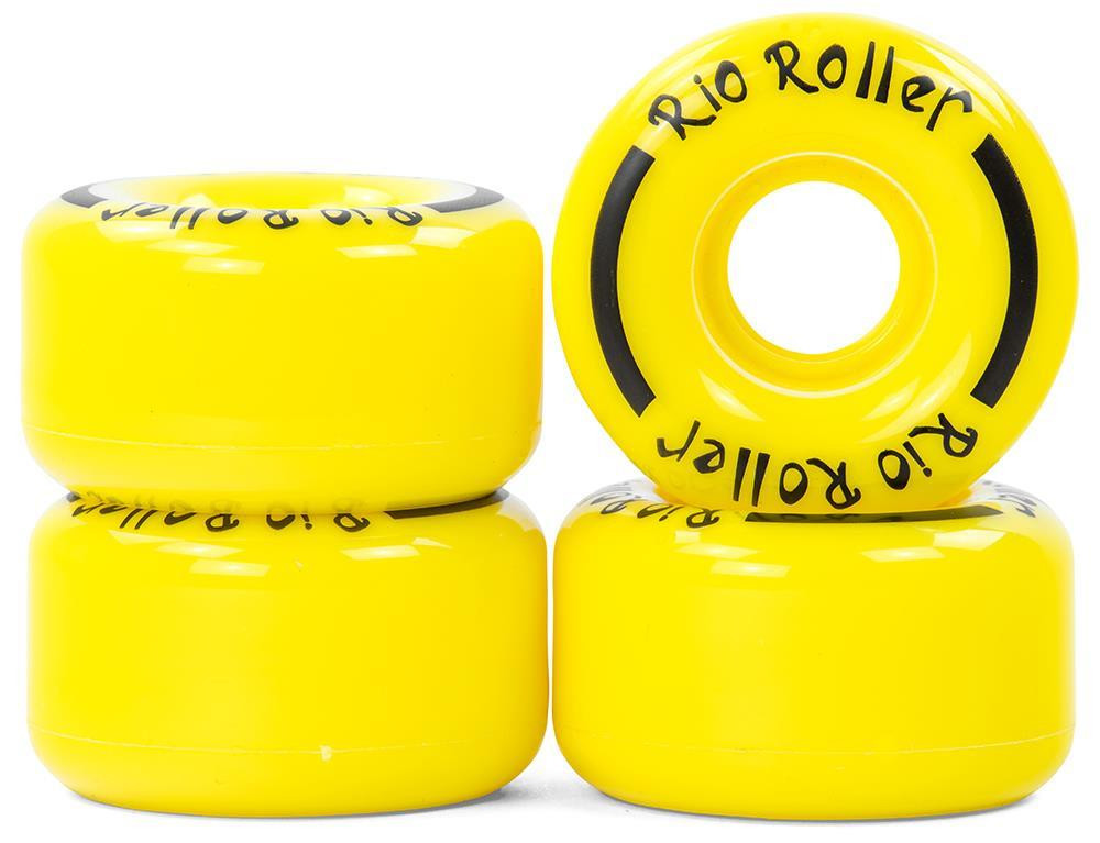 Rio Roller Coaster Wheels 62mm 82A sideset w/cores