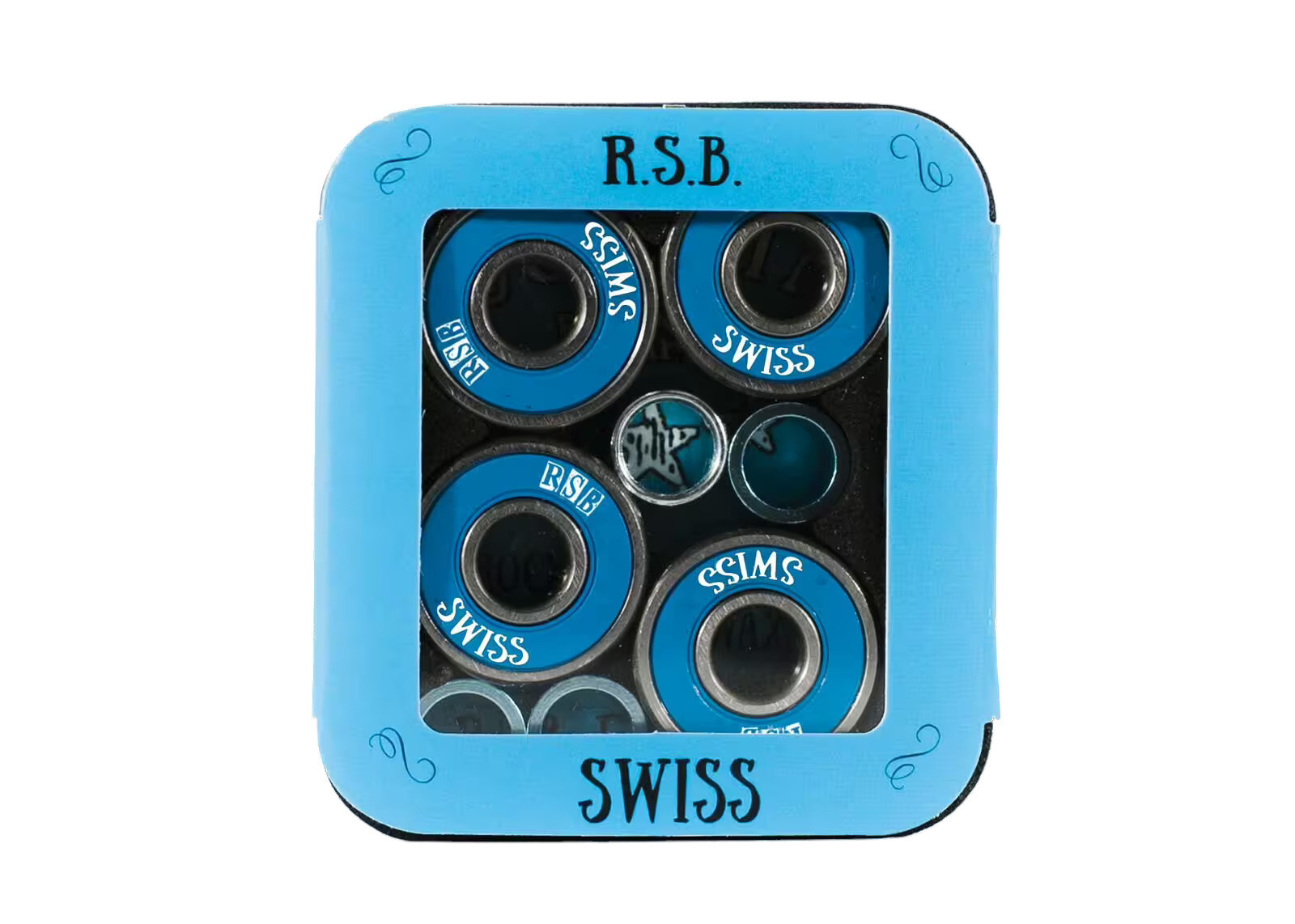 Rock Star Bearings Metal Swiss 8-Pack