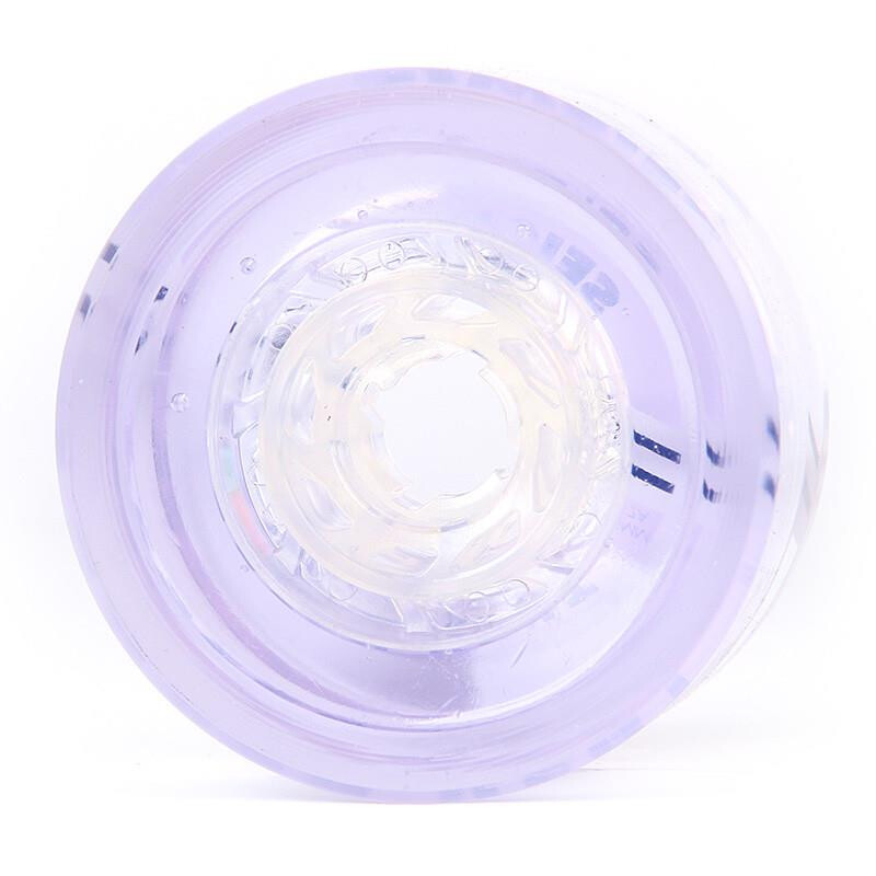 Seismic Wheels Speed Vent 85mm 77a Crystal Clear purple