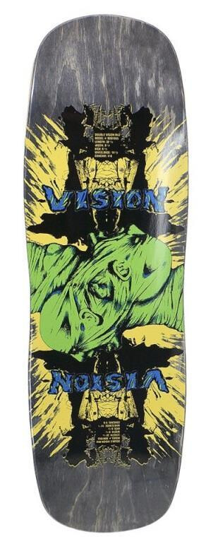 Vision Deck Double Vision - Old School 32,5"x9.5" WB14.5 black