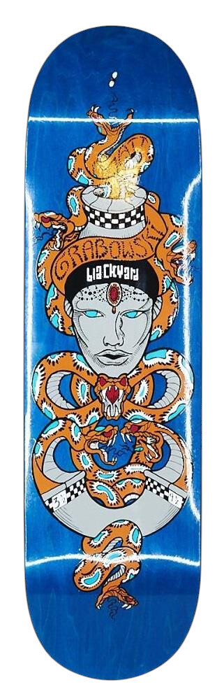 Blackyard Deck Medusa Grabowski Guest 8.6" blue