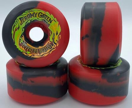 SPEEDLAB Wheels Jeromy Green Pro model 59mm/99A CP27mm red/back