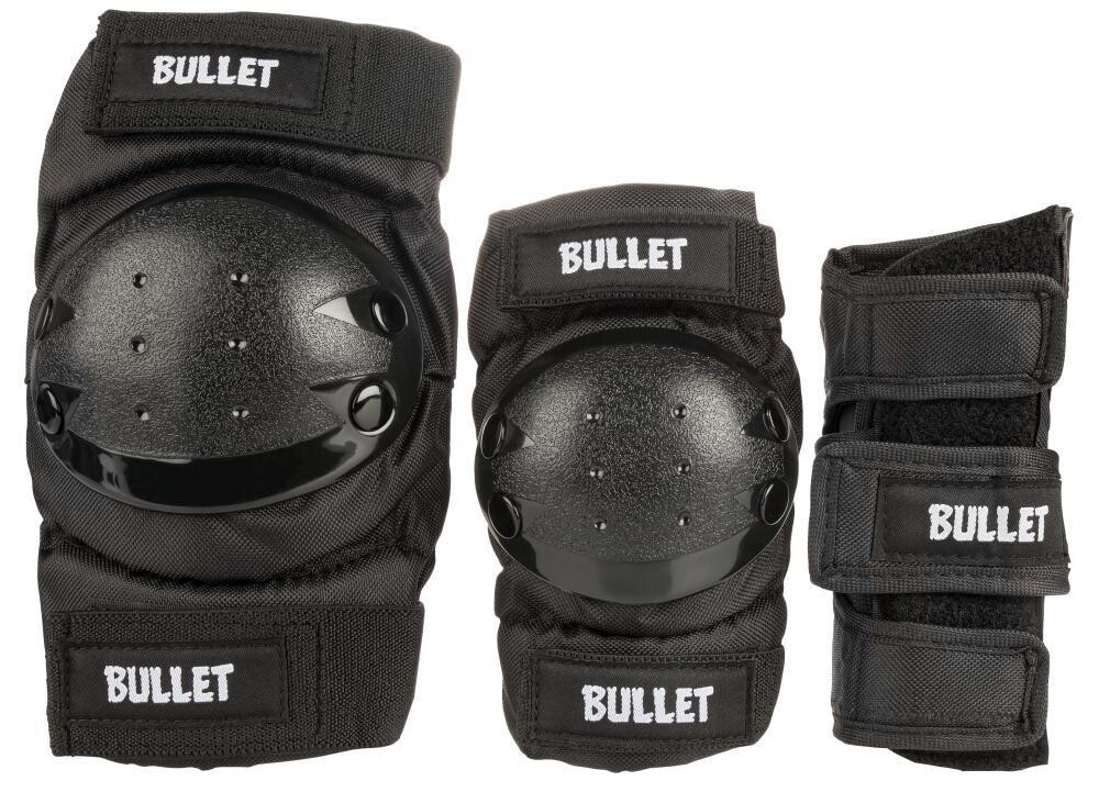 Bullet Triple Padset schwarz 3-6 Jahre