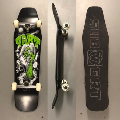 Trap Coffin Skateboard custommade