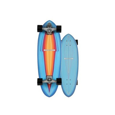 CARVER Skateboards Blue Haze Complete Surfskate 31 x 9.875 WB17