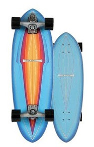 CARVER Skateboards Blue Haze Complete Surfskate 31" x 9.875" WB17"