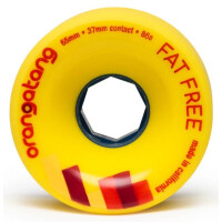 Orangatang Wheels Fat Free 65mm 86A yellow